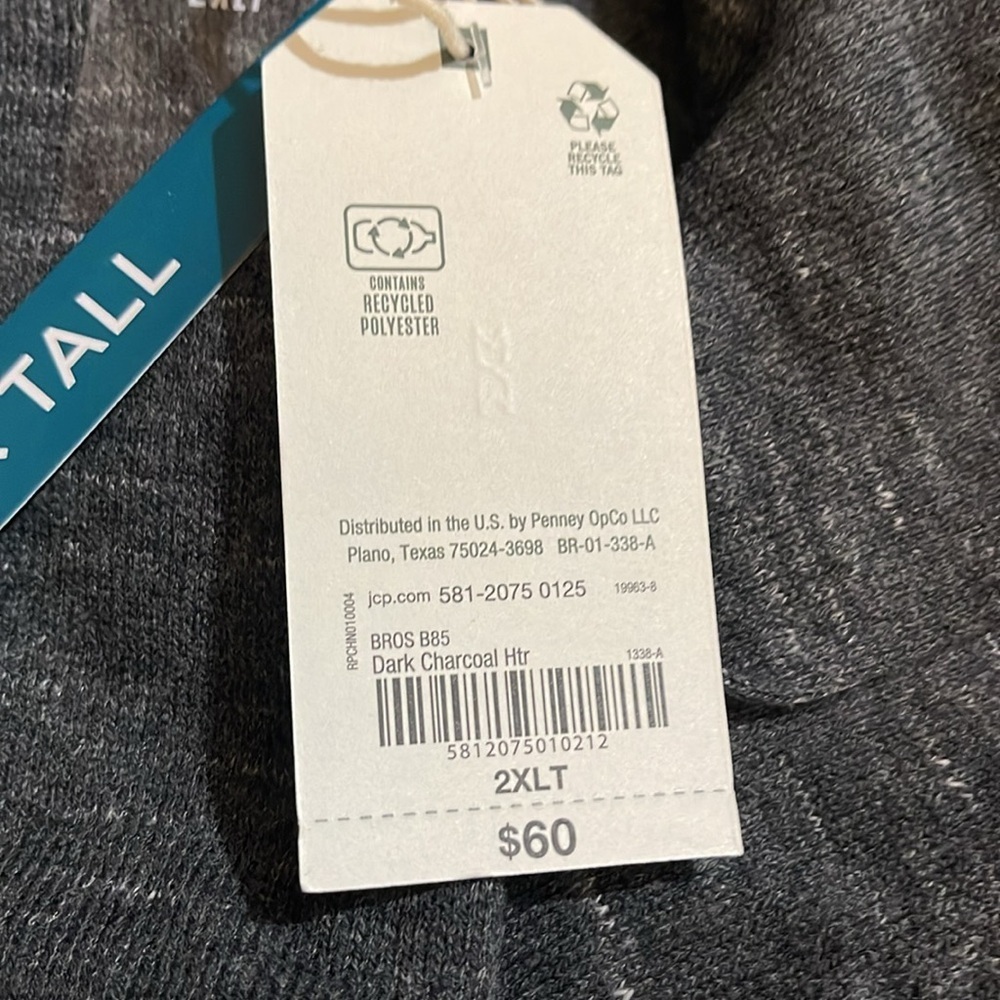 Mutual Wave Men's Gray Sweater 2XLT NWT negotiable - Picture 8 of 10